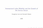 Intersectoral Labor Mobility and the Growth of the Service ...