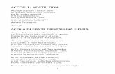 ACQUA DI FONTE CRISTALLINA E PURA - Parrocchie.it