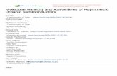 Molecular Mimicry and Assemblies of Asymmetric Organic ...