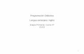 Programación Didáctica Lengua extranjera: Inglés Etapa ...