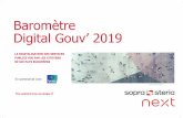 Baromètre Digital Gouv’ 2019 - Sopra Steria