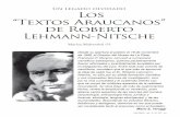 Los “Textos Araucanos” de Roberto Lehmann-Nitsche