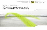 Fortschrittsbericht Prozessmanagement im Freistaat Sachsen