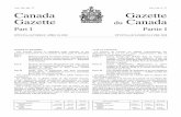 Vol. 144, No. 17 Vol. 144, no Canada Gazette du Canada