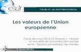 Les valeurs de l’Union européenne - uliege.be