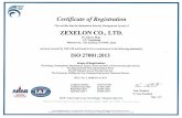 ISO27001 - 株式会社ゼクセロン