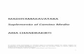 MADHYAMAKAVATARA - Meditación Juan Manzanera