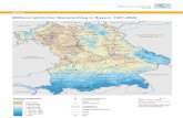 Karte: Mittlere jährliche Grundwasserneubildung in Bayern ...