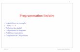 Programmation linéaire - ens-lyon.fr