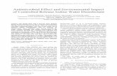 Antimicrobial Effect and Environmental Impact of ...