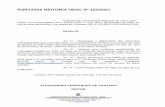 PORTARIA REITORIA UESC Nº 152/2021