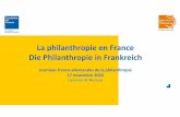 La philantrhopie en France Die Philanthropie in Frankreich ...