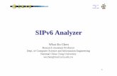 SIPv6 Analyzer - 國立臺灣大學