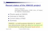 Recent status of the XMASS project - 東京大学