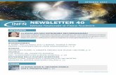 NEWSLETTER 40 - Istituto Nazionale di Fisica Nucleare