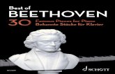 Best of BEETHOVEN ˚˛ Famous Pieces for Piano Bekannte ...
