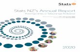 Stats NZ’s AnnualR ep ot r