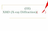 ꥠꛌ뙱듺덎 (III) XRD (X-ray Diffraction)(뎡꓀