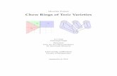 Chow Rings of Toric Varieties - Leibniz Universität Hannover