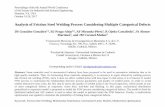 Analysis of Friction Steel Welding Process Considering