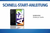 Schnell-Start-Anleitung Samsung Galaxy A52