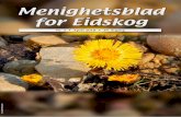 Menighetsblad for Eidskog - Eidskogkirken