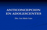 ANTICONCEPCION EN ADOLESCENTES - Sociedad Peruana de ...