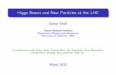 Higgs Boson and New Particles at the LHC - Miami