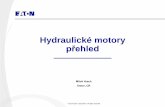 Hydraulické motory přehled - CAHP
