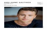 GUILLAUME GAUTHIER