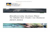 Biodiversity Action Plan Te Mahi hei Tiaki i te Koiora ...