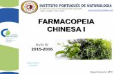 FARMACOPEIA CHINESA I