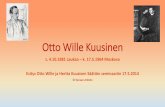 Otto Wille Kuusinen - Kansan Arkisto