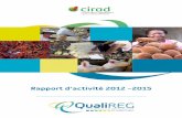 Rapport d’activité 2012 -2015 - QualiREG - La qualité ...