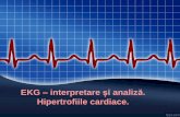EKG și analiză - USMF