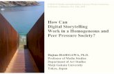 How Can Digital Storytelling Work in a Homogeneous and ...