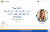 YourSkills: Een behandeling met virtual reality voor ...