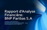 Rapport d’Analyse Financière: BNP Paribas S