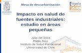 Impacto en salud de fuentes industriales: estudio en áreas ...