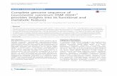 Complete genome sequence of Leuconostoc suionicum DSM ...