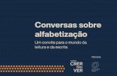Conversas sobre alfabetização - euescrevoessahistoria.com.br
