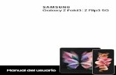 Samsung Galaxy Z Fold3|Z Flip3 5G F926|F711 Manual del usuario
