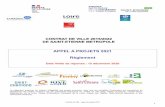 APPEL A PROJETS 2021 Règlement - Loire