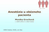 Anestézia u obézneho pacienta - lf.upjs.sk