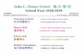 John C. Haines School 興 氏 學 校