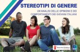 STEREOTIPI DI GENERE - Save the Children Italia