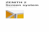 ZENITH 2 Screen system - Techo Intranet
