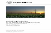 Bioetanolproduktion - Chalmers
