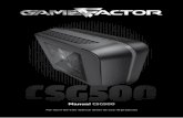 Manual CSG500 - Game Factor