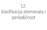 12. klasifikacija elemenata i periodičnost